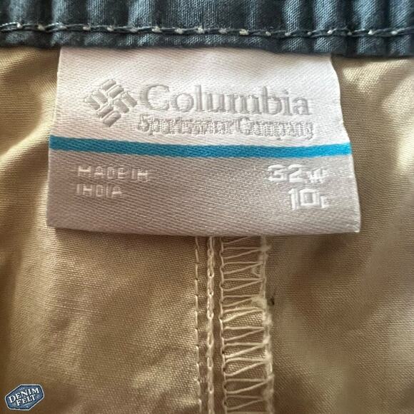 Columbia Mens Fossil (Tan) Washed Out Lightweight Summer Shorts | NEW/NWT!! - Picture 9 of 15